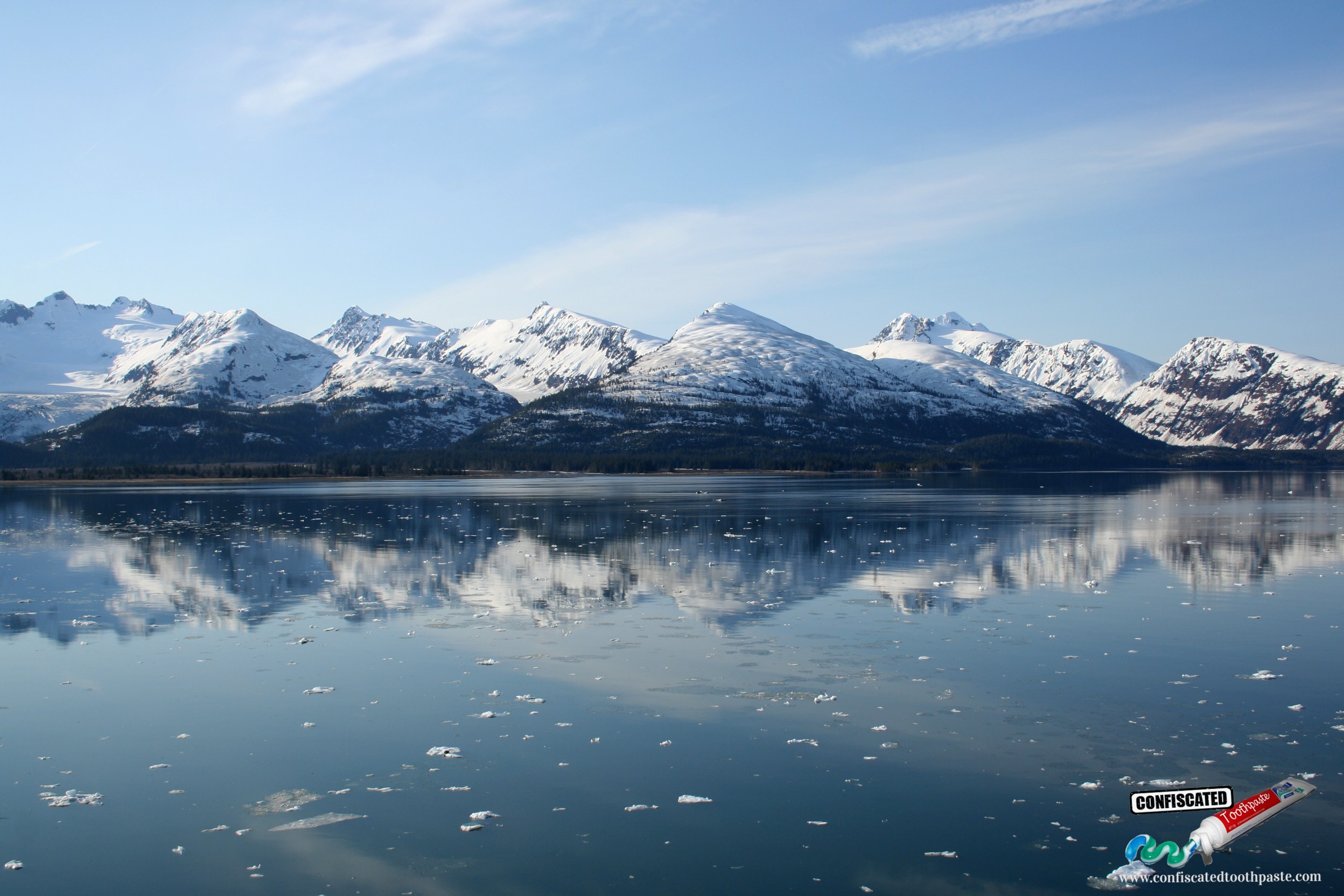 The majestic College Fjord, Alaska