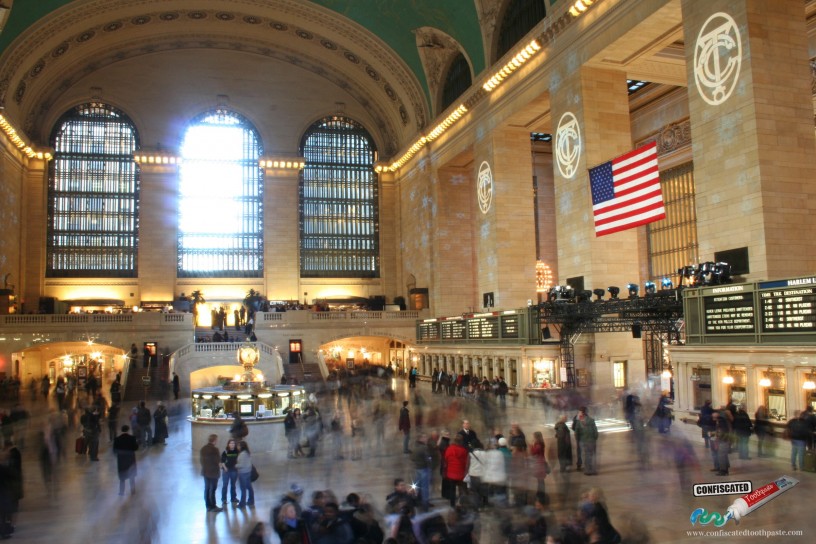 The USA - a melting point of cultures, creeds, religions and philosophies. Grand Central Station in New York City, USA.