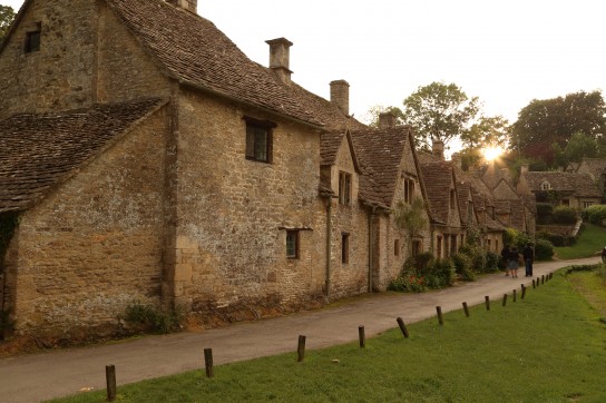 Arlington row at Sunset, Bibury