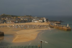 St Ives from our little hotel