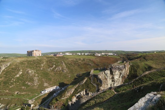 Tintagel Castle ruins