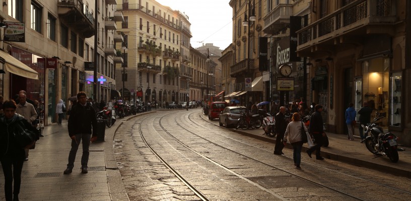 Streets of Milan, Italy