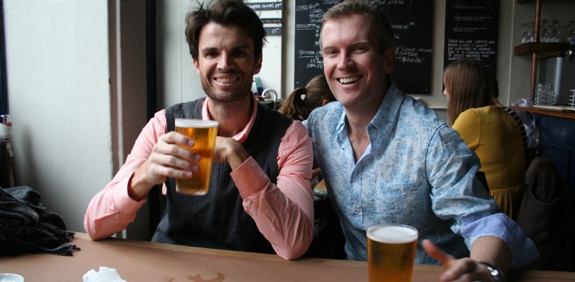 Couple of Pints, London England