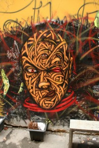 Artwork by Otto Schade from Chile, Hackescher Markt