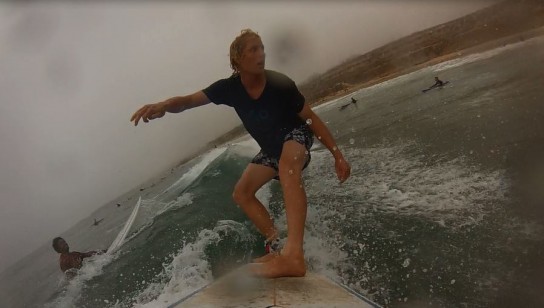 Vince ripping the wave a new one