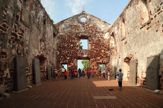 The interior of St. Paul's Church