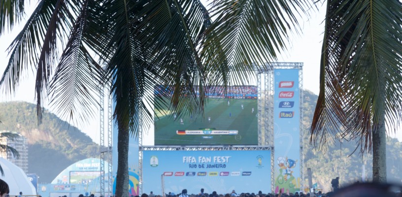FIFA Fan Fest, Copacabana Beach, 2014 World Cup Final, Rio de Janeiro, Brazil
