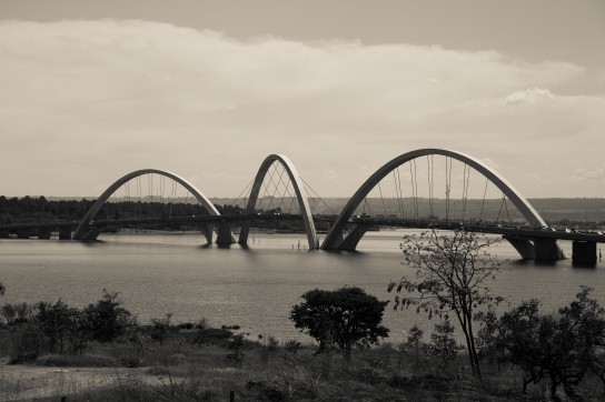 JK Bridge in Brasilia