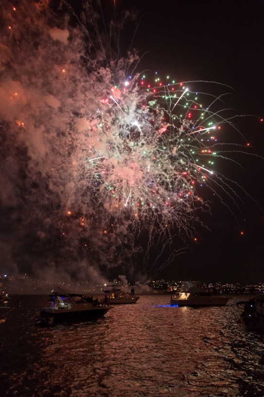 Sydney Harbour New Year's Eve 2015 Fireworks