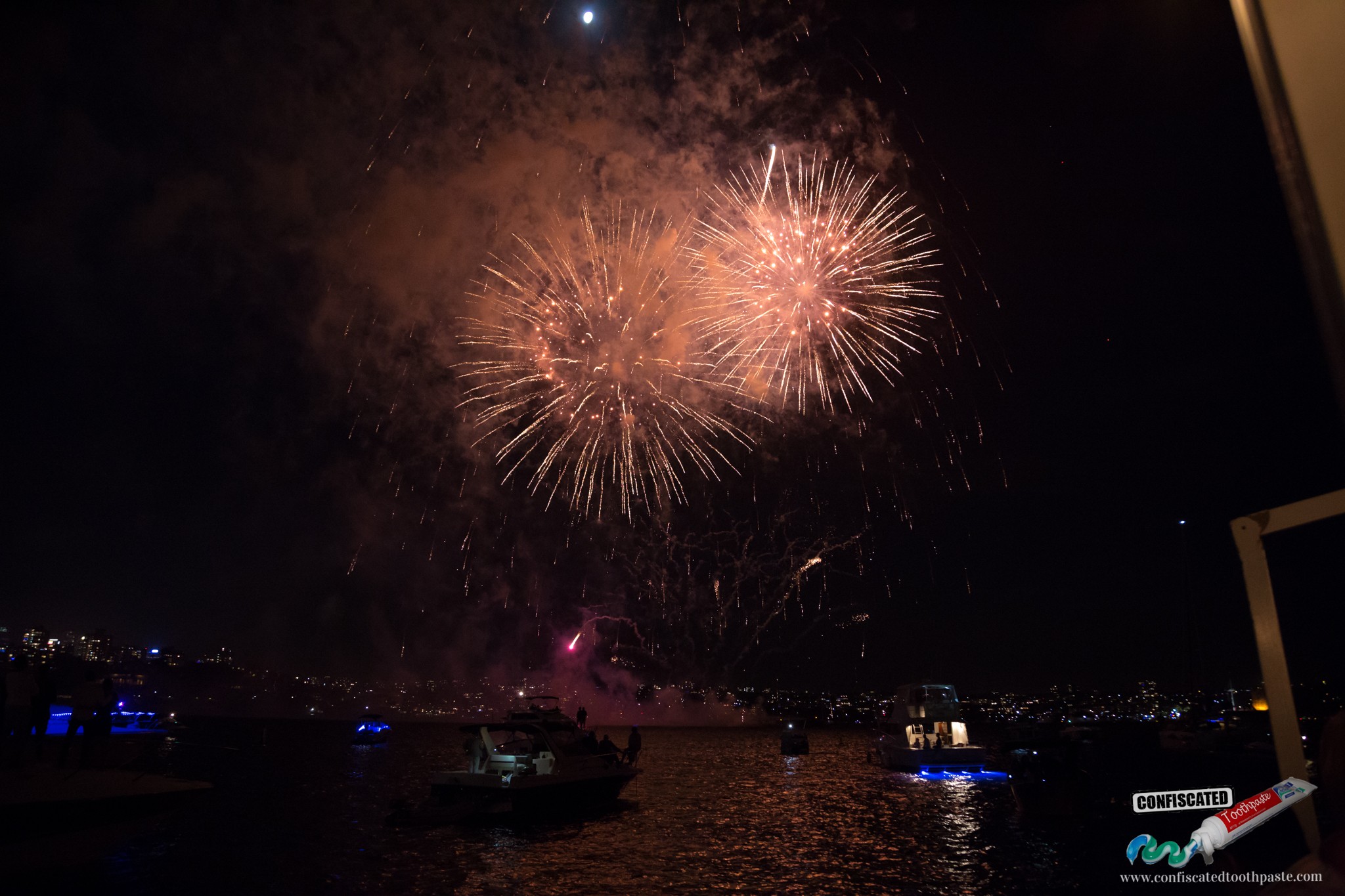 Sydney Harbour New Year's Eve 2015 Fireworks