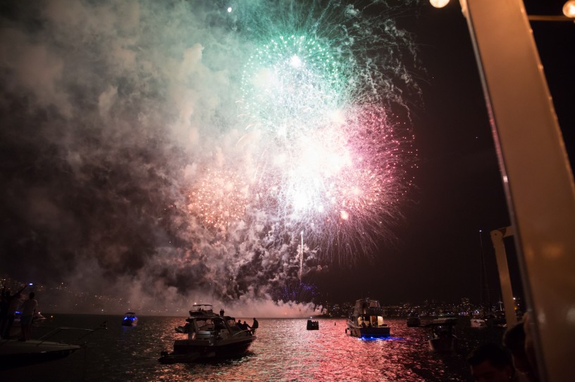 Sydney Harbour New Year's Eve 2015 Fireworks