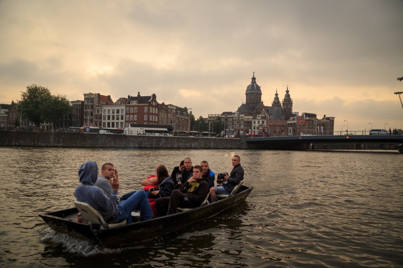 Ocean Waters off Amsterdam, Netherlands