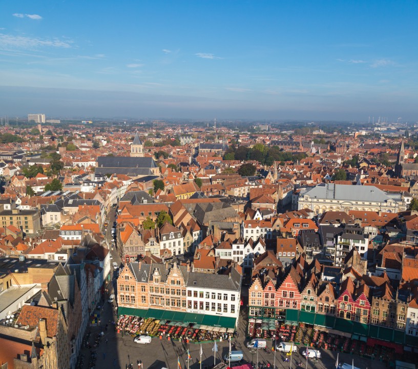 Bruges Viewed from the Belfry, Belgium