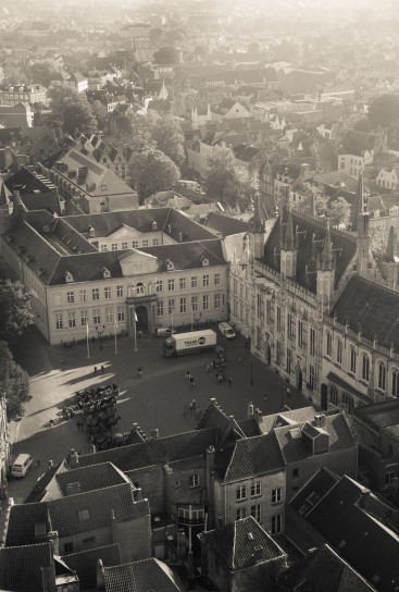 Bruges Town Hall Viewed from the Belfry