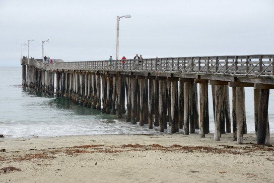 Cayucos Beach Pier. Photo: Rob Gibbs