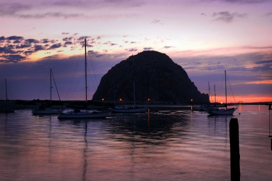 Morro Rock, Morro Bay. Photo: Rob Gibbs