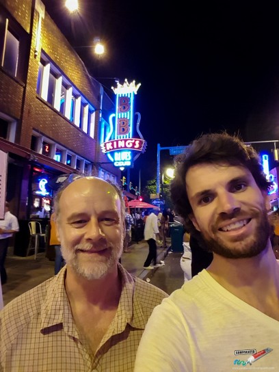 Richard and Matt, Beale Street, Memphis