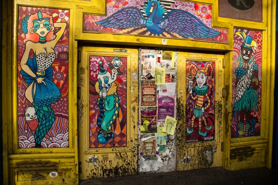 A theatre in Frenchmen Street