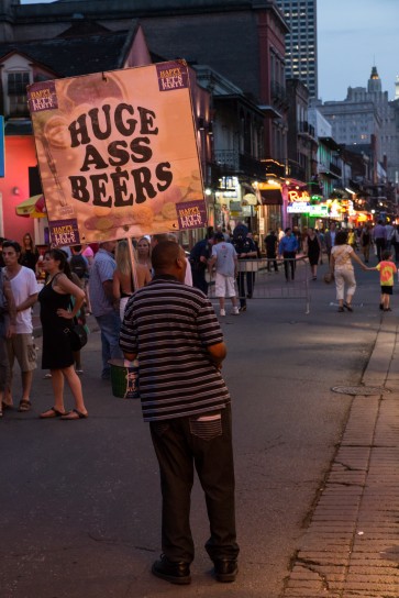 Big Ass Beers, Bourbon Street, New Orleans, USA