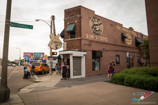 Sun Studios, where Elvis, Johnny Cash and others cut some of their first tracks