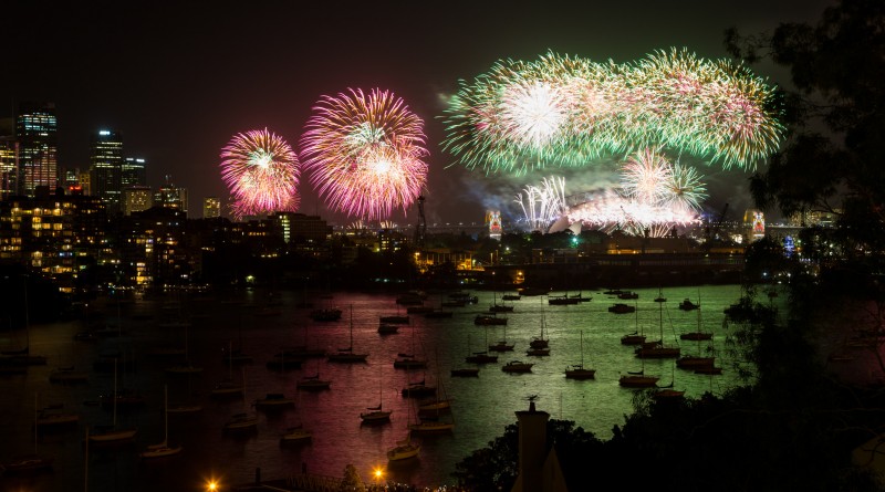 Sydney New Years Eve Fireworks 2015/2016 #1