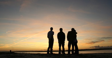 One of the most incredible sunsets remembered because of the friends I was with. Wrightsville Beach, North Carolina.