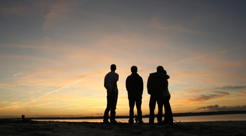 One of the most incredible sunsets remembered because of the friends I was with. Wrightsville Beach, North Carolina.